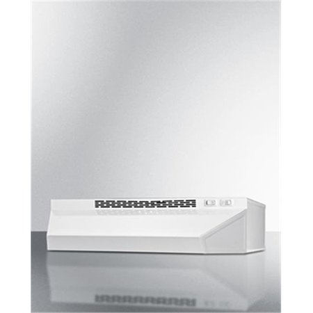 SUMMIT APPLIANCE Summit Appliance H1636W 36 in. Convertible Range Hood for Ducted or Ductless - White H1636W